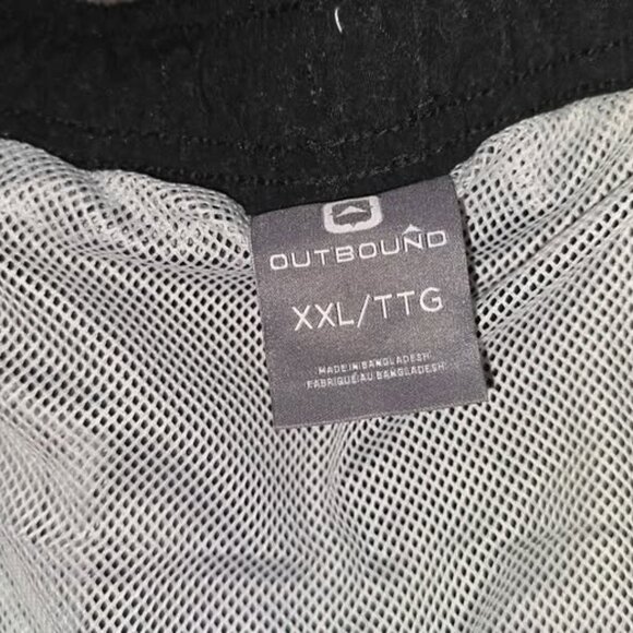 Men’s Black Drawstring Shorts - Picture 2 of 2